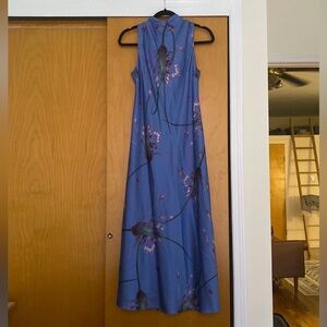 NWT Ted Baker Floral Cowl Neck Midi Dress - US Size 6